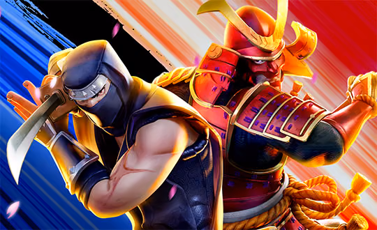 ภาพปกเกม Ninja vs Samurai จาก พีจีสล็อต